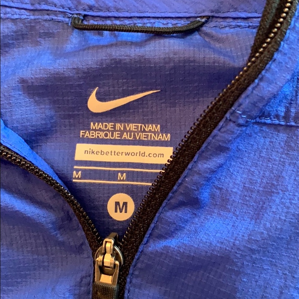 Mens lightweight runners rain hoodie Nike M - Picture 2 of 5